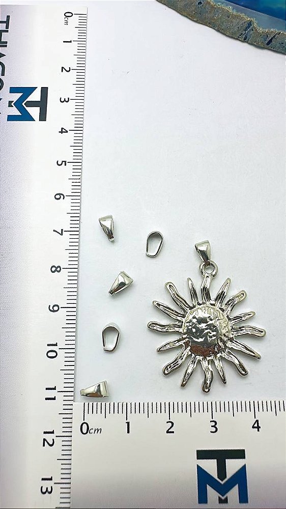 Contra Argola 6Mm Niquel- 10Pçs