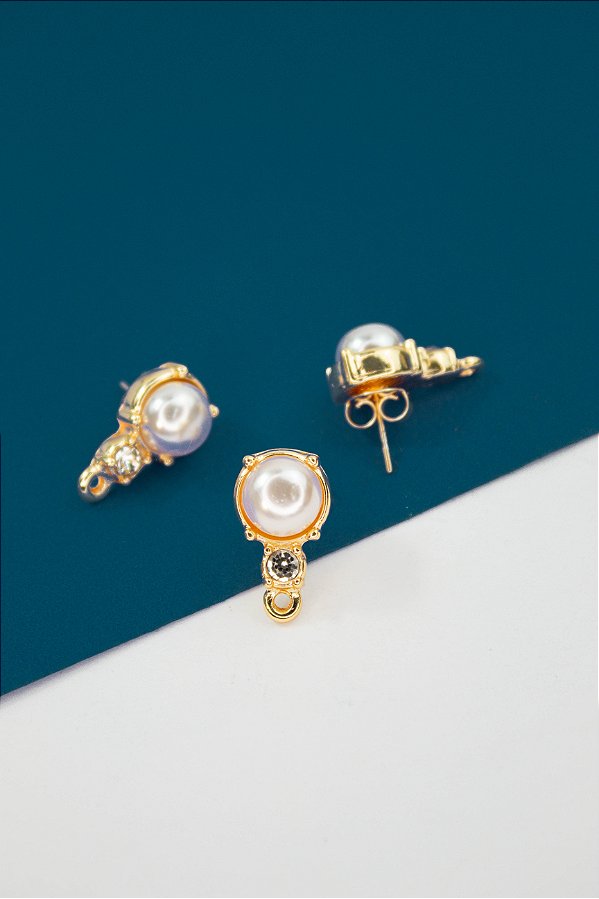 Base De Brinco Ouro - O par