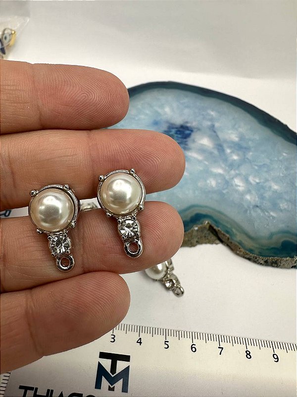 Base De Brinco Níquel - O par