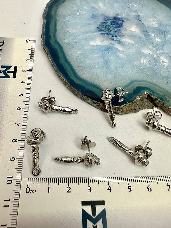 Base De Brinco Níquel - O par