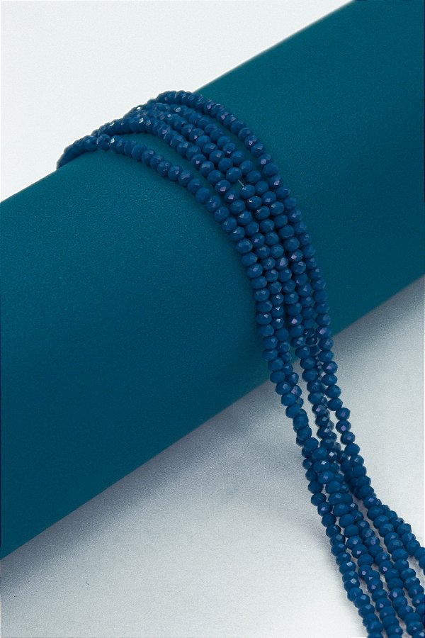 Fio Cristal 2mm Vidro Facetado - O Fio