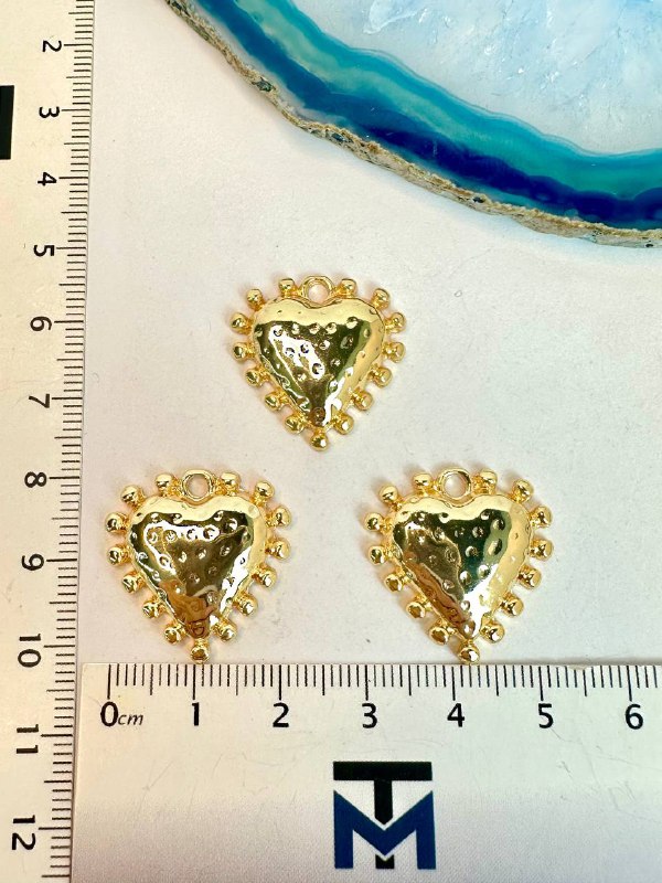 Pingente Coracao Ouro 18K - 01 Und