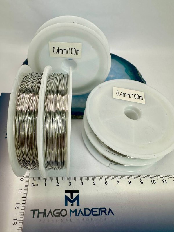Fio copper 0,40mm - 100 metros - Niquel