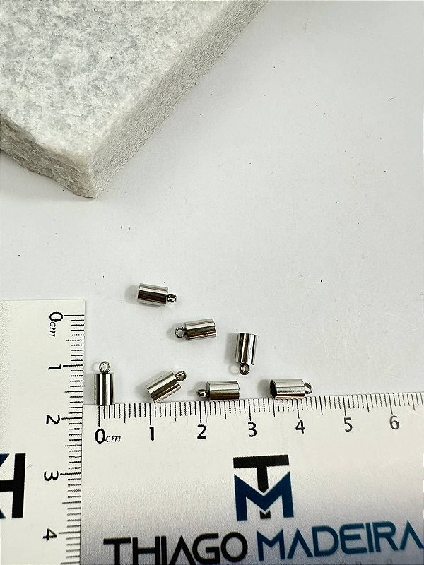 Copinho 3Mm Aço Inox - 10 Peças