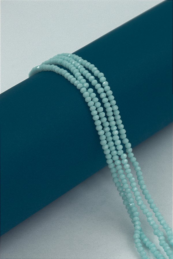 Fio Cristal 2mm Vidro Facetado - O Fio