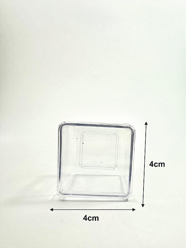 Organizador caixa acrilico 4x4 - 01 Unid.