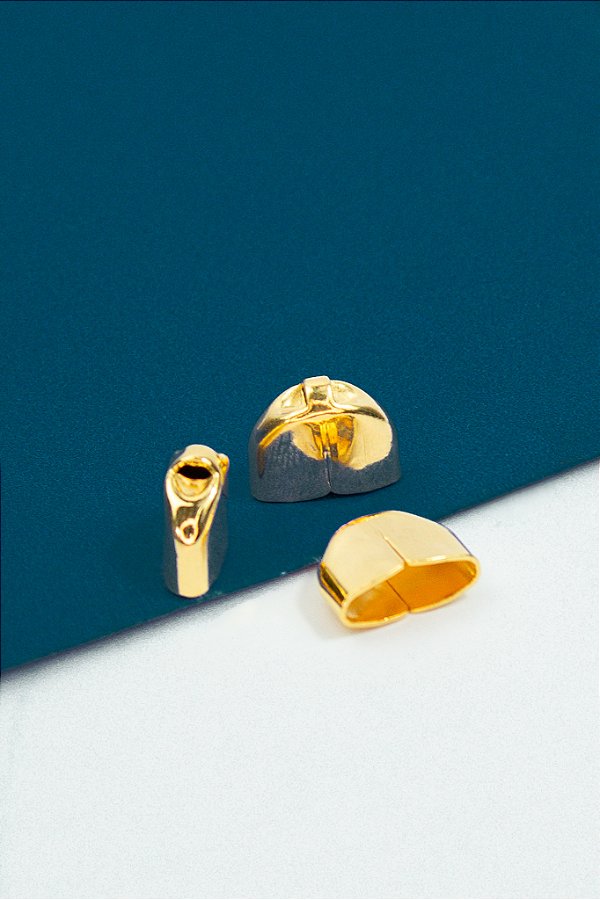 Terminal Acabamento 10mm Ouro - 01 Unid.