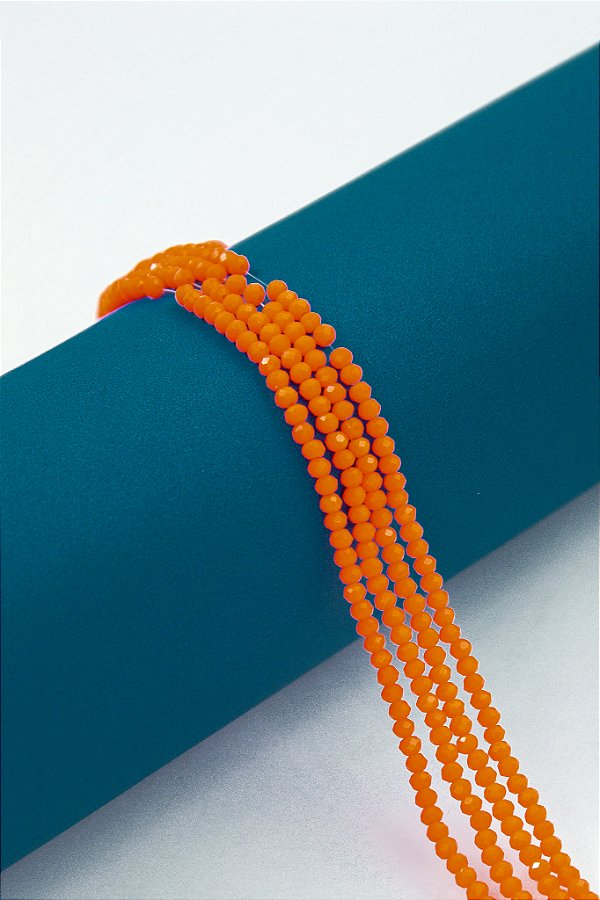Fio Cristal 2Mm Vidro Facetado - O Fio