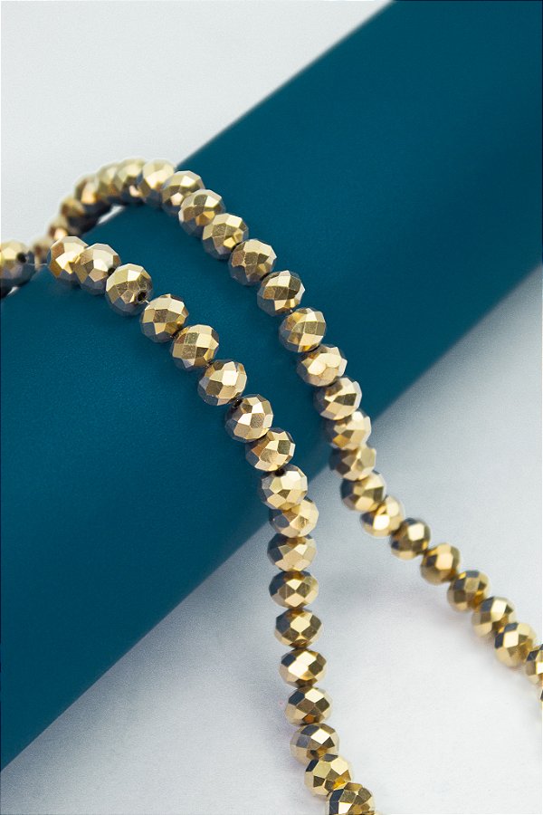 Fio Cristal 8mm Vidro Facetado - O Fio