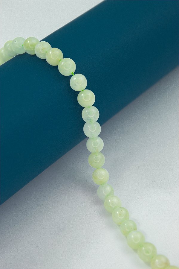 Fio Pedra 8Mm Jade Verde - O Fio