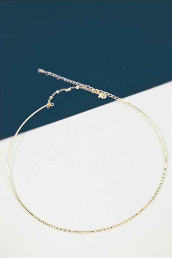 Choker Aro Ouro - 01 Unid