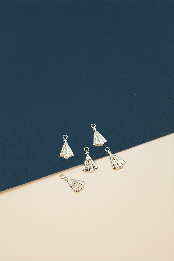 Pingente Religioso Nossa Senhora Aparecida Aço Inox - 01 Unid