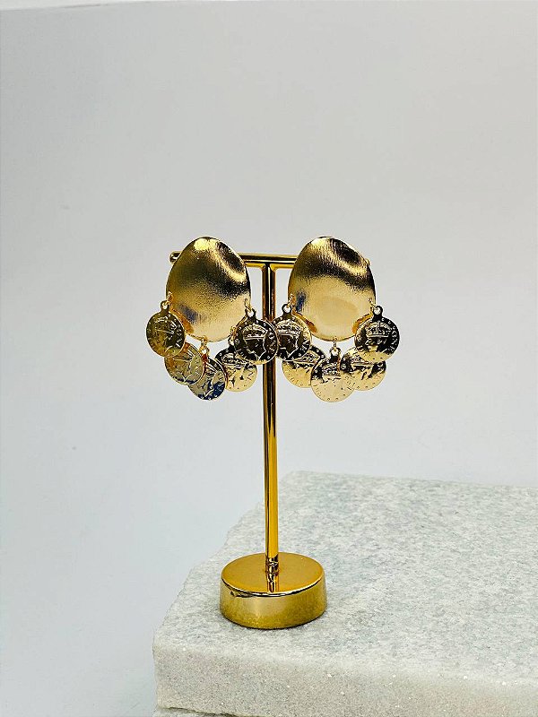 Brinco Boho Ouro - 01 Par