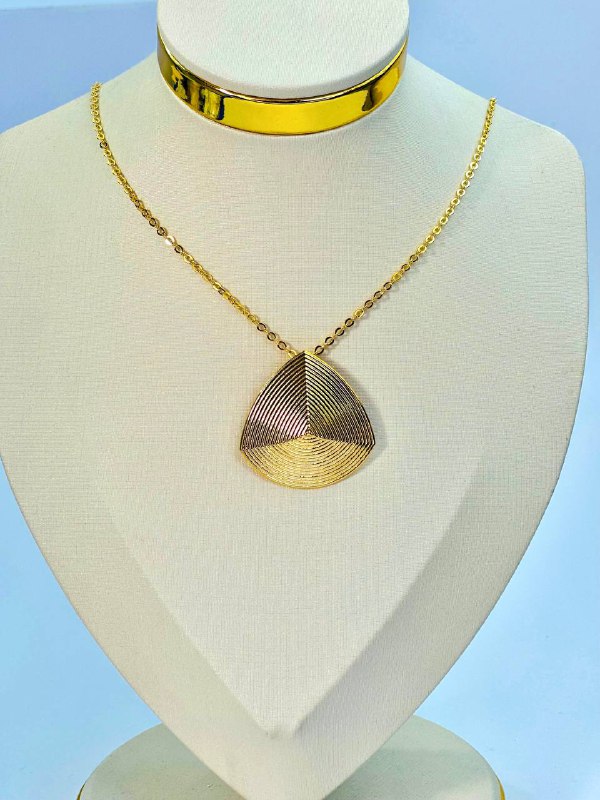 Colar Boho Ouro - 01 unid