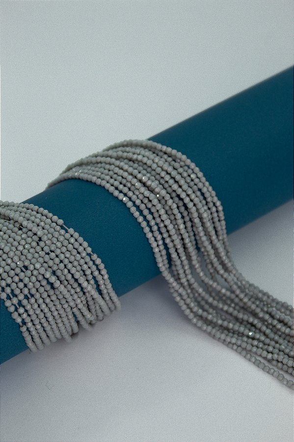 Fio Cristal 1Mm Vidro Facetado - O Fio
