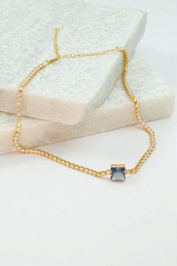 Colar Choker Riviera - 01 unid
