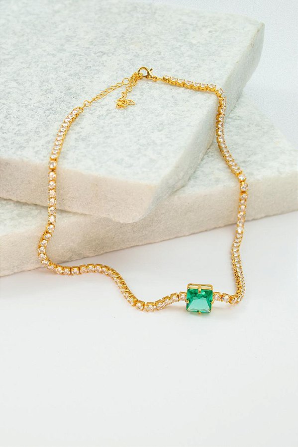 Colar Choker Riviera - 01 unid