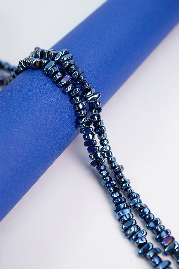 Fio Hematita Boreal Cascalho - O Fio