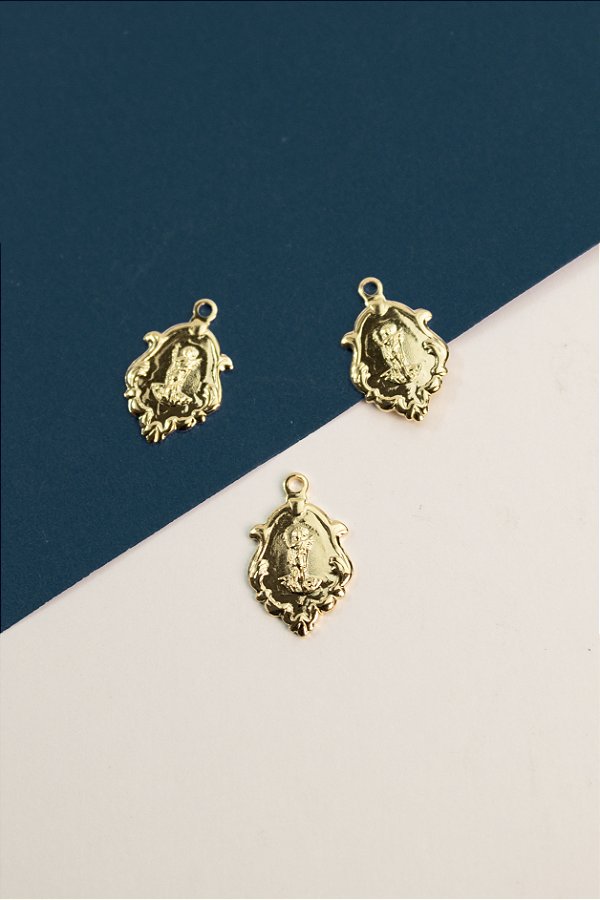 Pingente Religioso Santo Expedito Ouro - 01 Unid