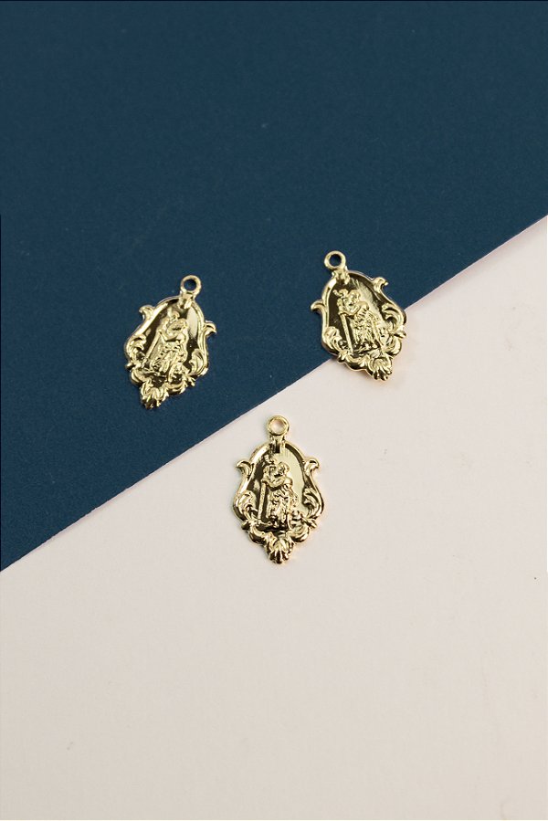 Pingente Religioso Sao Cristovao Ouro - 01 Unid