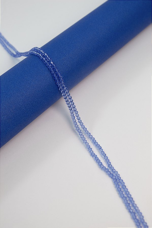 Fio Cristal 2mm Vidro Facetado - O Fio