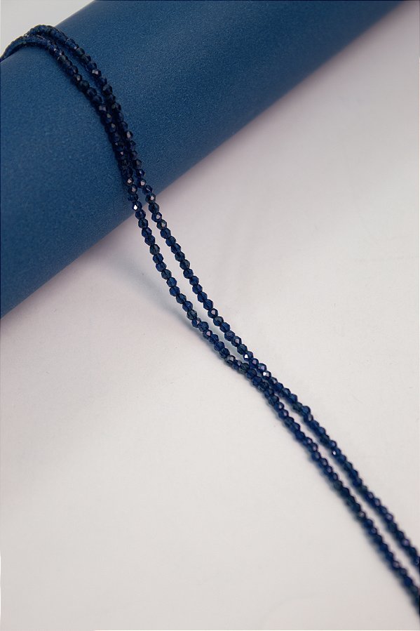 Fio Cristal 1mm Vidro Facetado  - O Fio