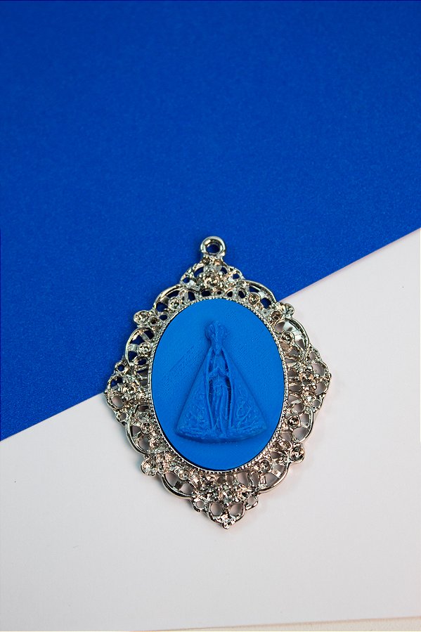 Pingente Religioso Medalha Aparecida - 01 Unid