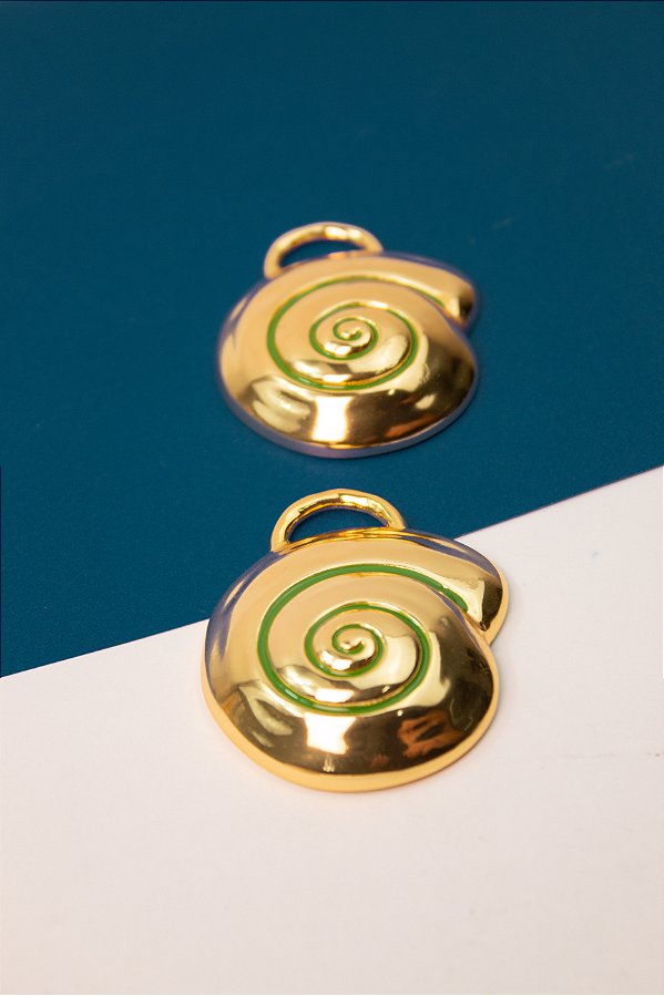 Pingente Concha Ouro - 01 und