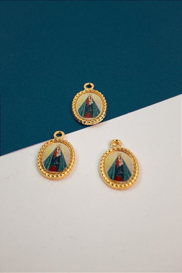 Pingente Religioso Nossa Senhora De Nazare Ouro - 01 und