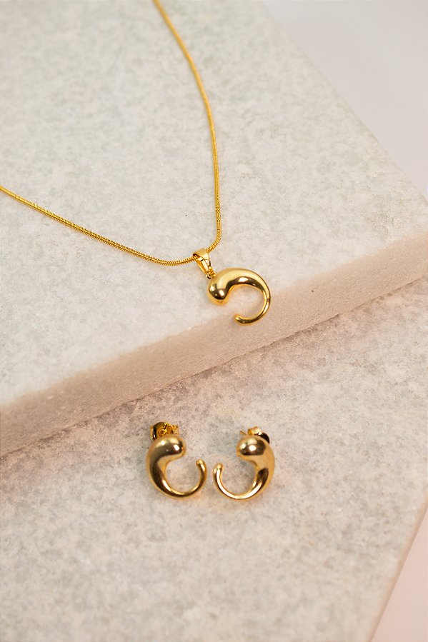 Conjunto Ouro - 01 unid