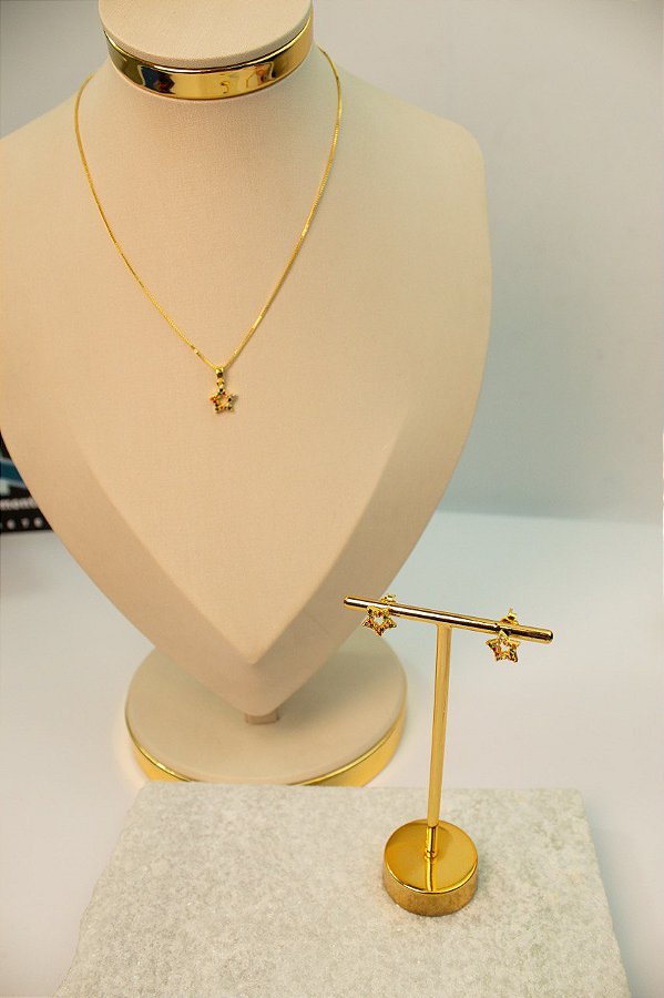Conjunto Ouro - 01 unid