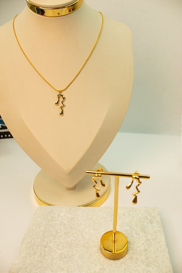 Conjunto Ouro - 01 unid