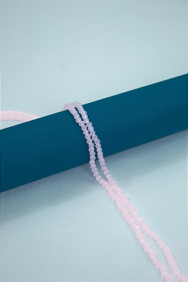 Fio Cristal 4mm Vidro Facetado - O Fio