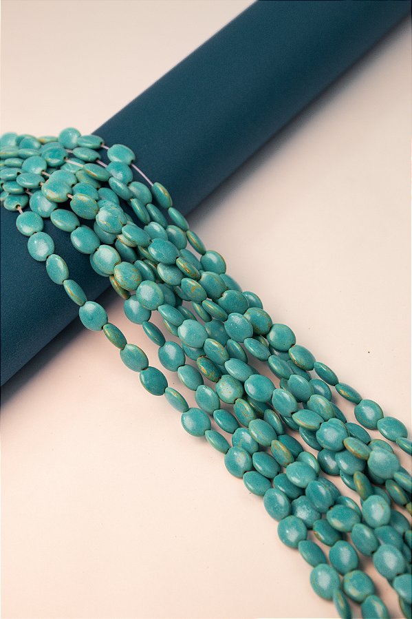Fio Howlita turquesa 8mm - O Fio