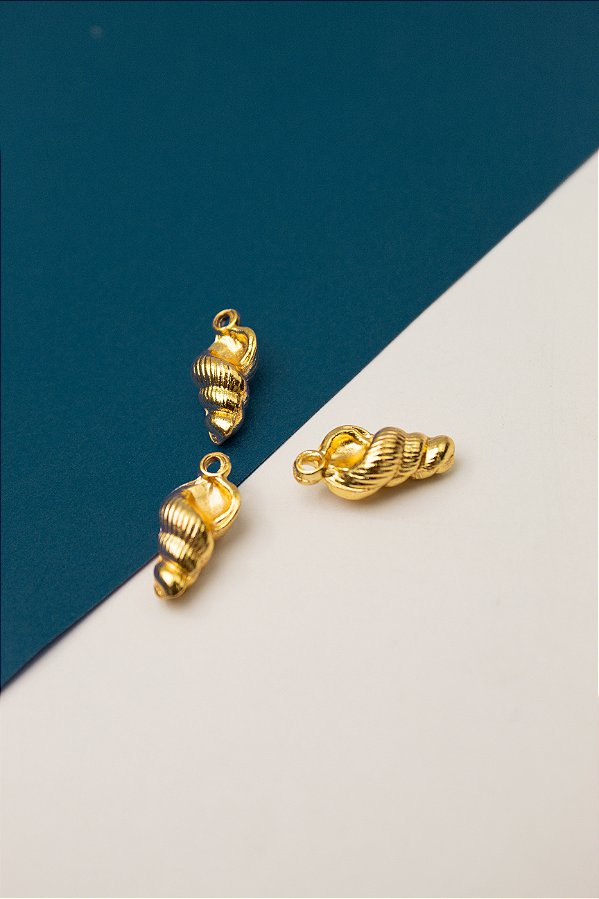 Pingente Concha Ouro - 01 und