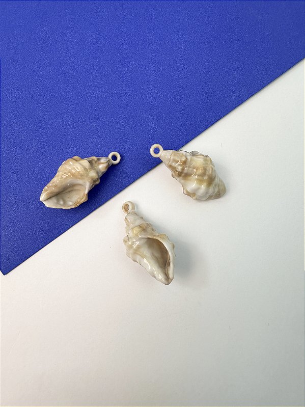 Pingente Concha Resina - 01 Unid