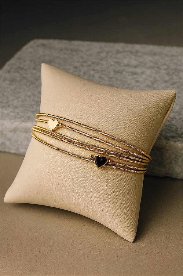 Corda De Violao Com Coracao Ouro - 01 Metro Com Fecho