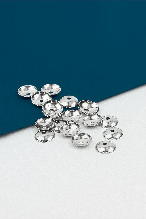 Tulipa 6mm Aço Inox - 50 Pçs