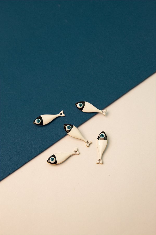 Pingente Peixe Ouro - 01 Unid