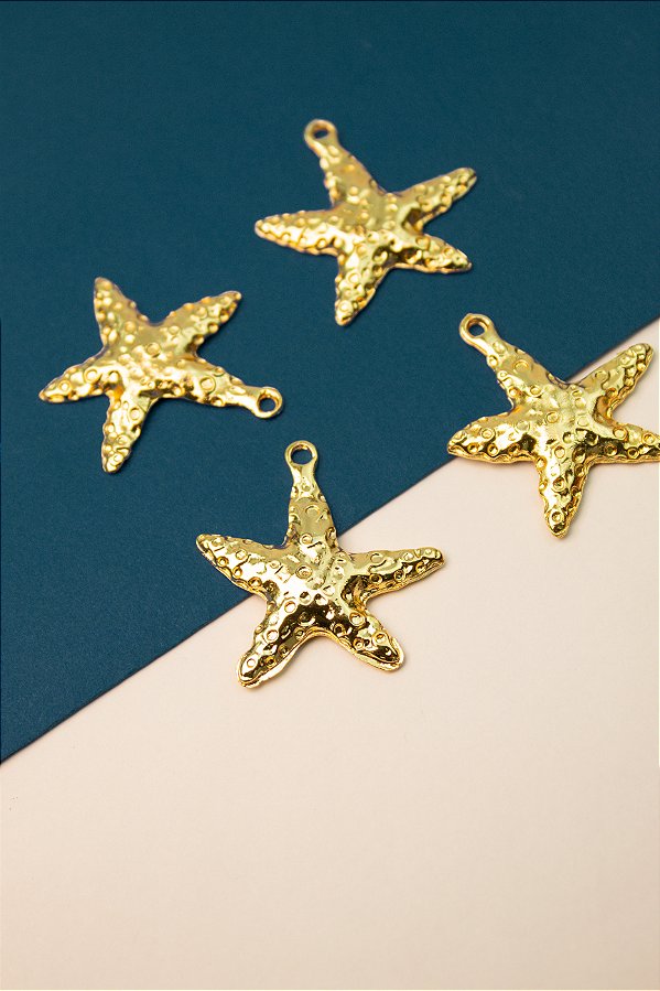 Pingente Estrela Ouro - 01 Unid