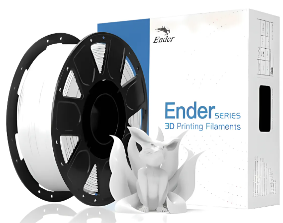 Filamento 3d Creality Ender Pla Branco 1kg 1.75mm