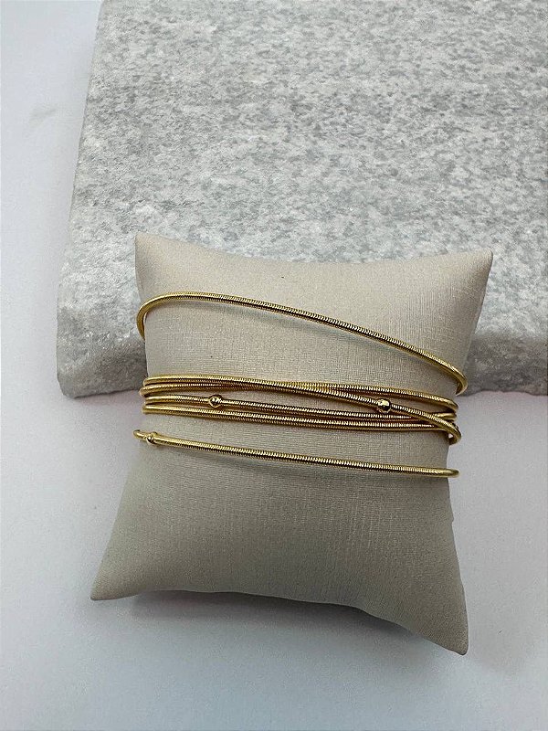 Corda De Violao Com Bolinha Ouro - 01 Metro Com Fecho