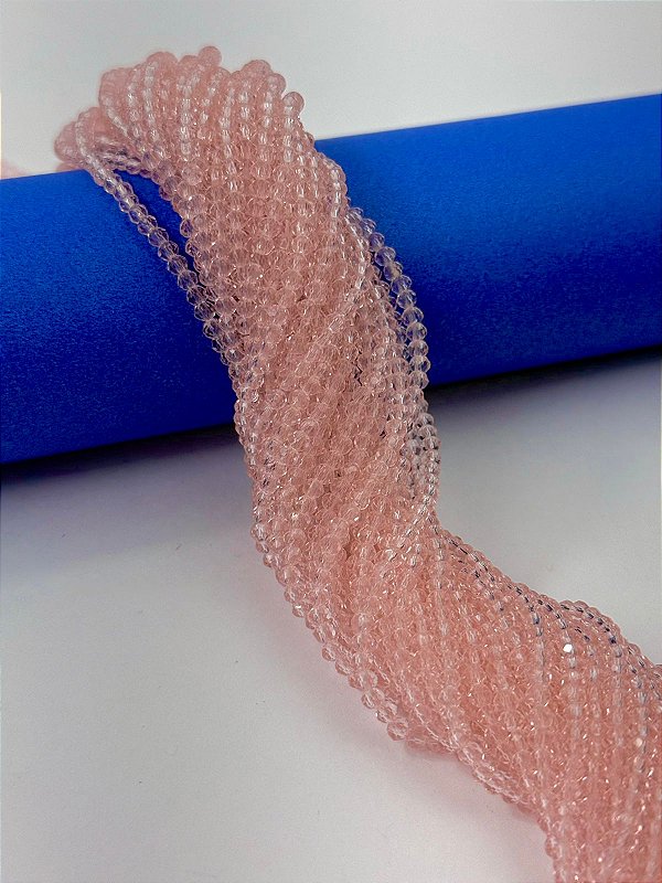 Fio Cristal 2Mm Vidro Facetado - O Fio