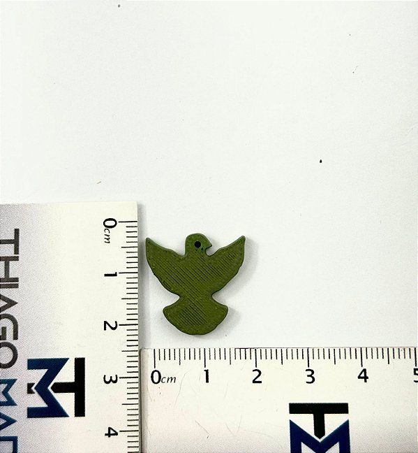 PINGENTE DIVINO DE RESINA - FURO VERTICAL - 01 UNID