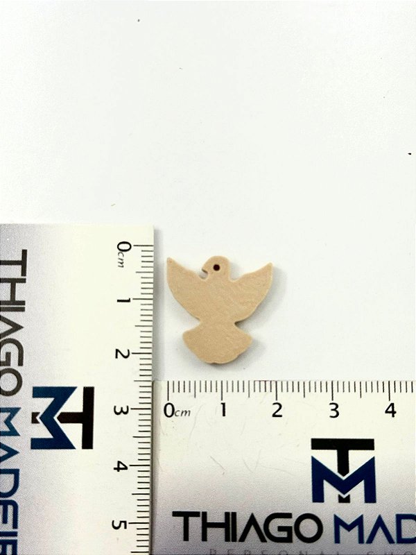 PINGENTE DIVINO DE RESINA - FURO VERTICAL - 01 UNID