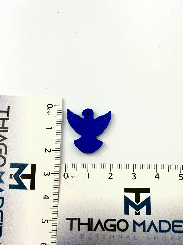 PINGENTE DIVINO DE RESINA - FURO VERTICAL - 01 UNID