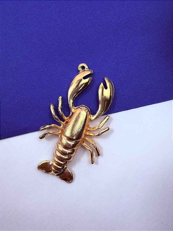 Pingente Lagosta Ouro - 01 Unid