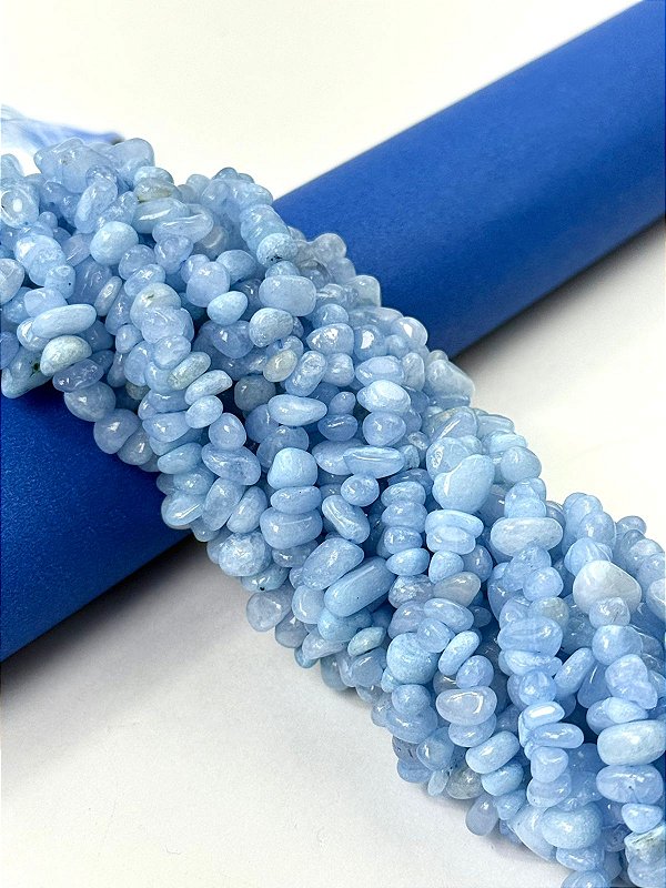Fio Cascalho Amazonita - O fio
