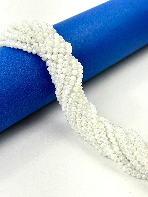 Fio Cristal 2Mm Vidro Facetado - O Fio