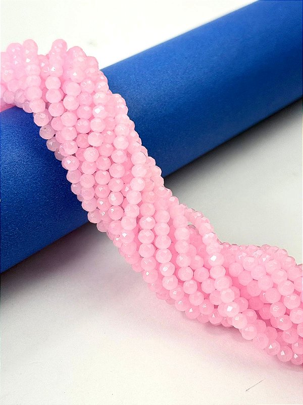 Fio Cristal 4Mm Vidro Facetado - O Fio